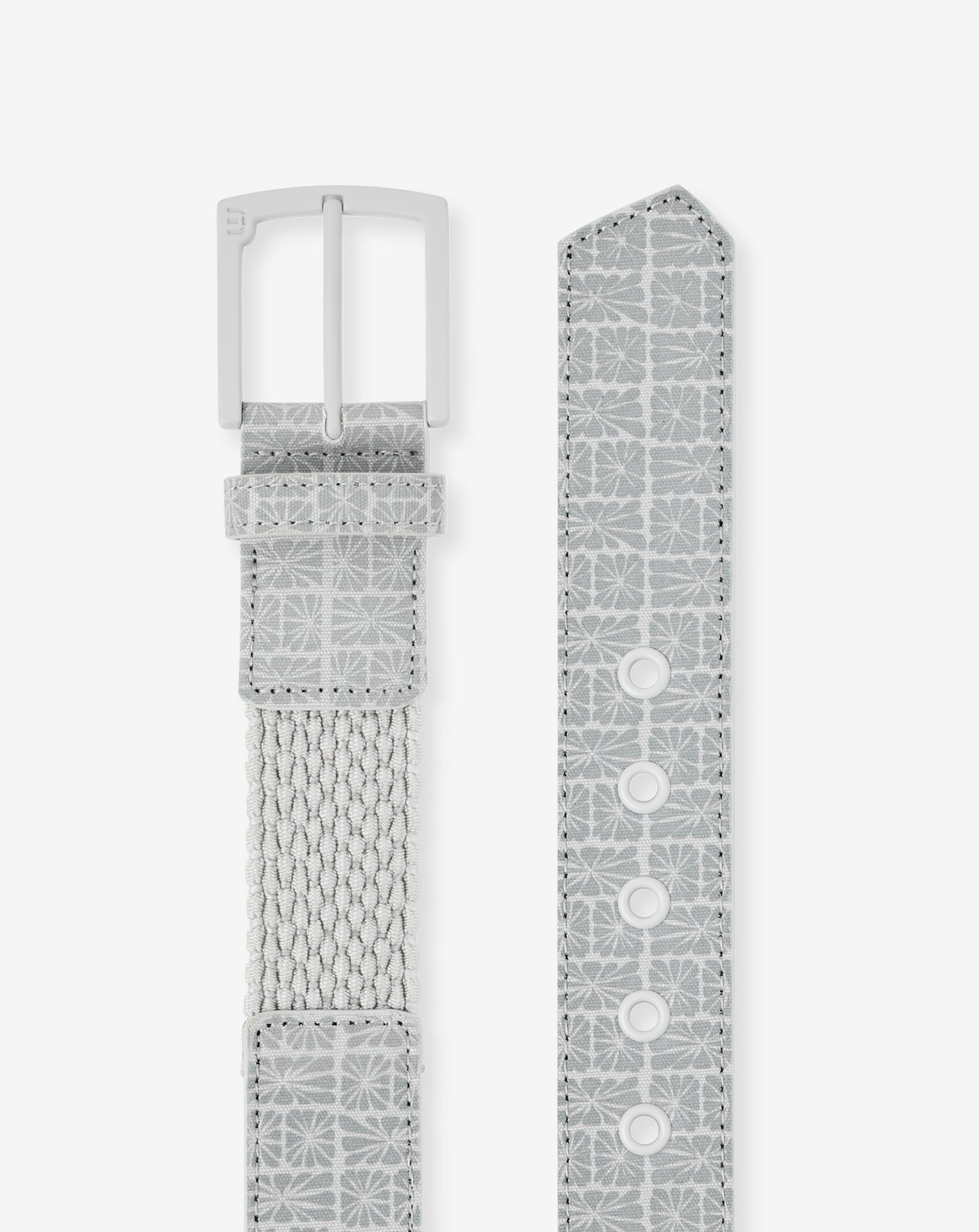 Micro Chip/White Travis Mathew Buried Treasure Hybrid Stretch Belt