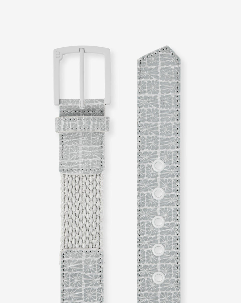 Micro Chip/White Travis Mathew Buried Treasure Hybrid Stretch Belt