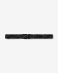 Black Travis Mathew Time Zoned Stretch Woven Belt