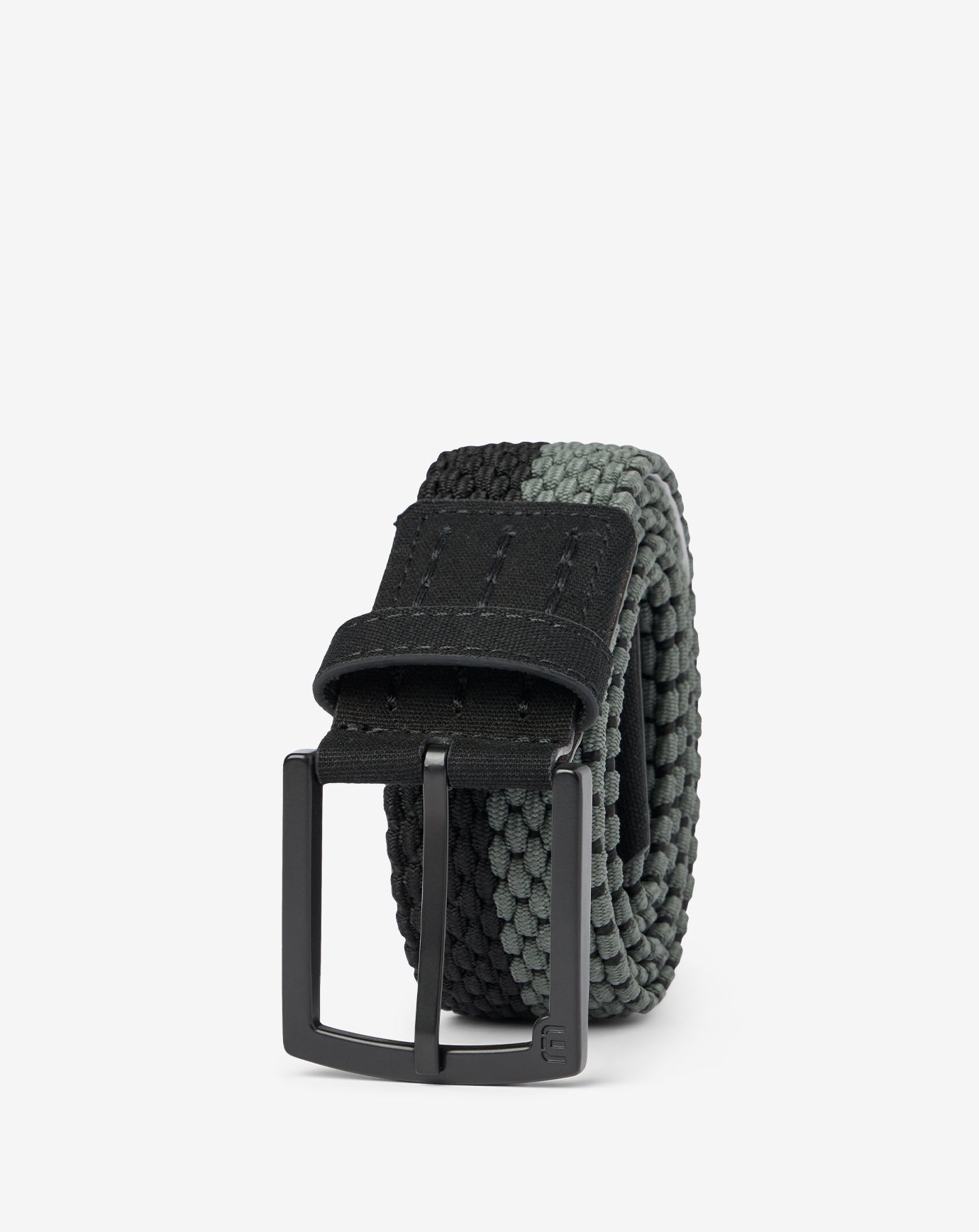 Dark Olive Travis Mathew Noon Heat Stretch Woven Belt