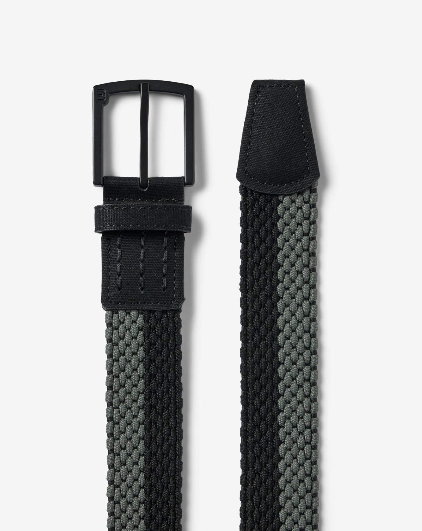 Dark Olive Travis Mathew Noon Heat Stretch Woven Belt