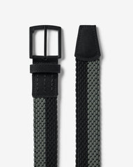 Dark Olive Travis Mathew Noon Heat Stretch Woven Belt
