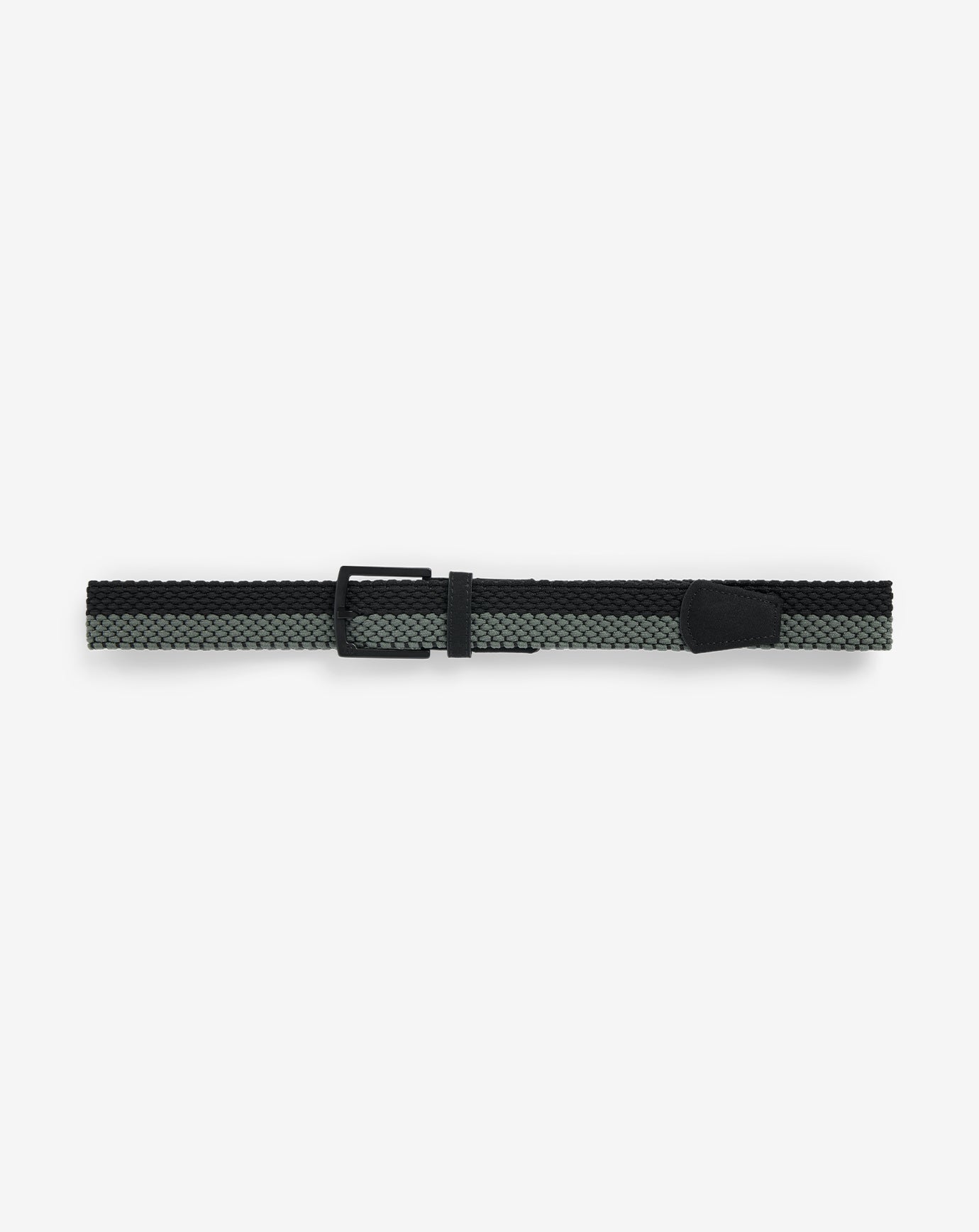 Dark Olive Travis Mathew Noon Heat Stretch Woven Belt