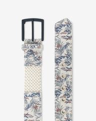 Moonbeam Travis Mathew Huli Huli Canvas Stretch Belt