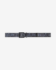 Black Travis Mathew Palmwood Canvas Stretch Belt