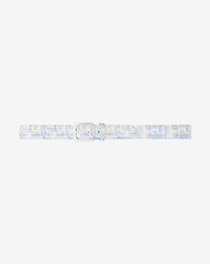 White Travis Mathew Coconut Mojito Canvas Stretch Belt