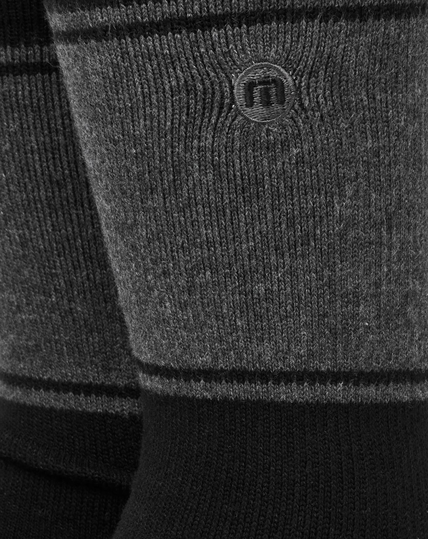 Black Travis Mathew Baja 2.0 Crew Sock