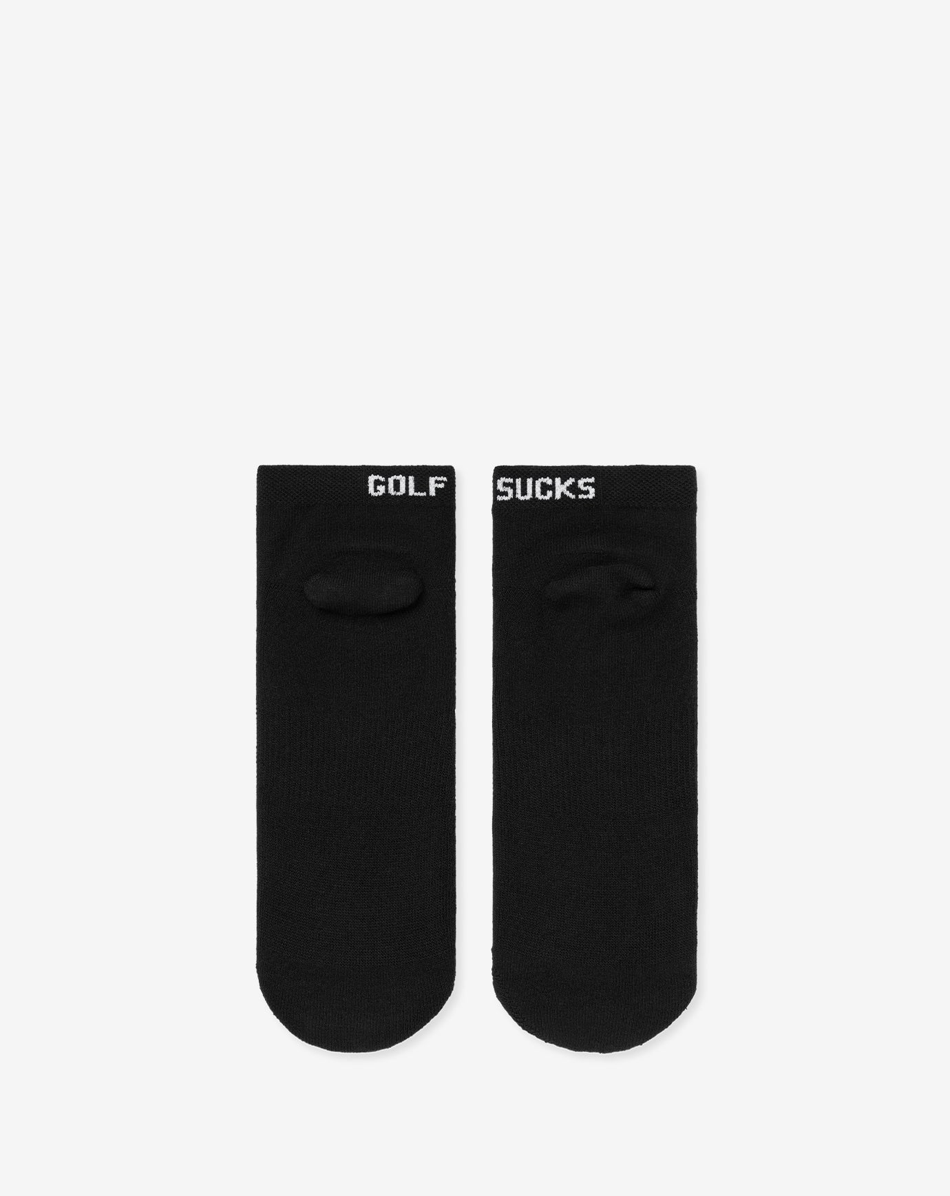 Black Travis Mathew Golf Sucks Ankle Sock