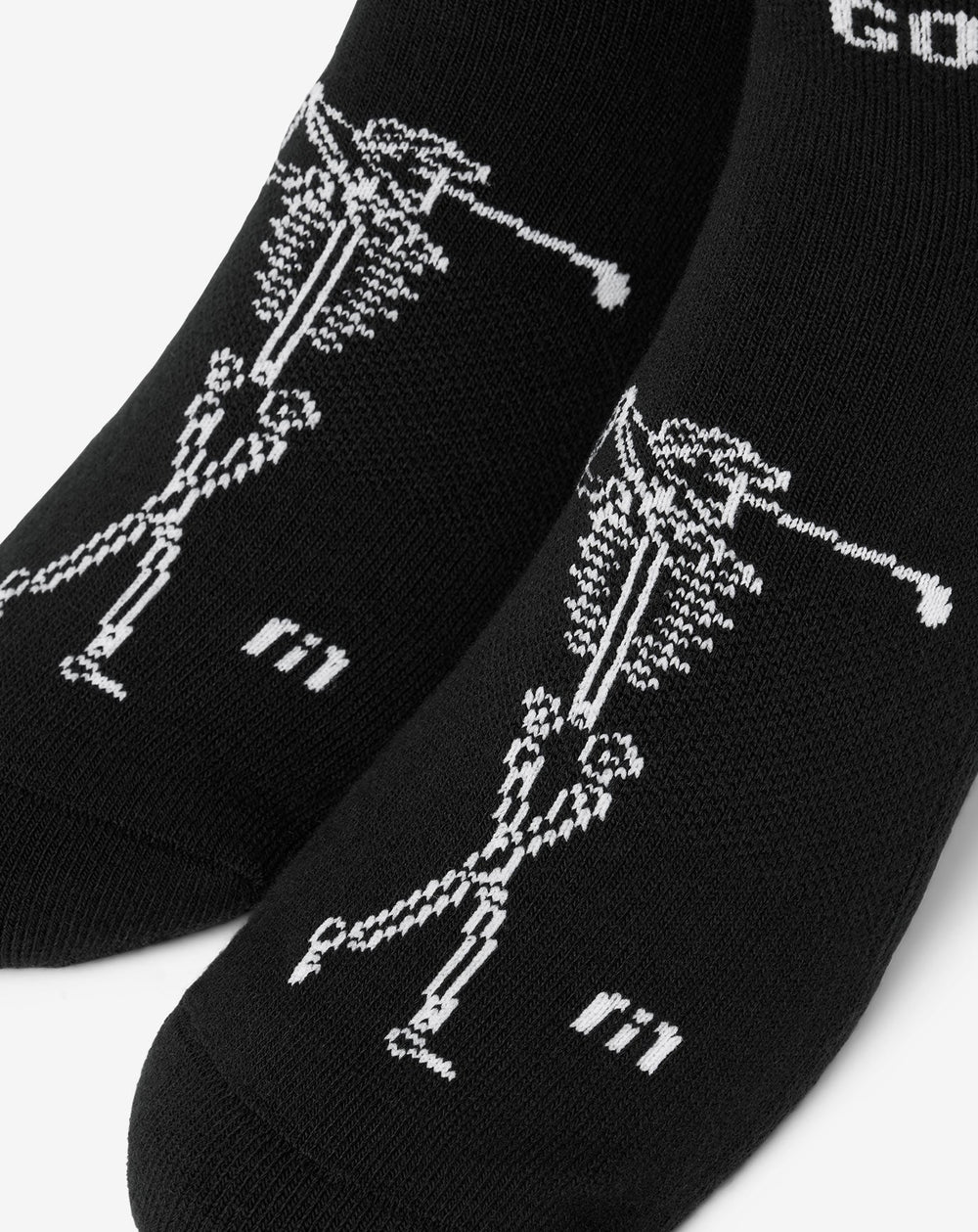 Black Travis Mathew Golf Sucks Ankle Sock