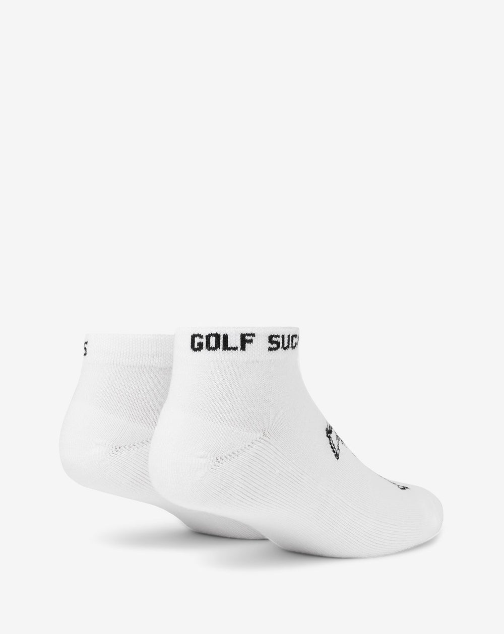White Travis Mathew Golf Sucks Ankle Sock