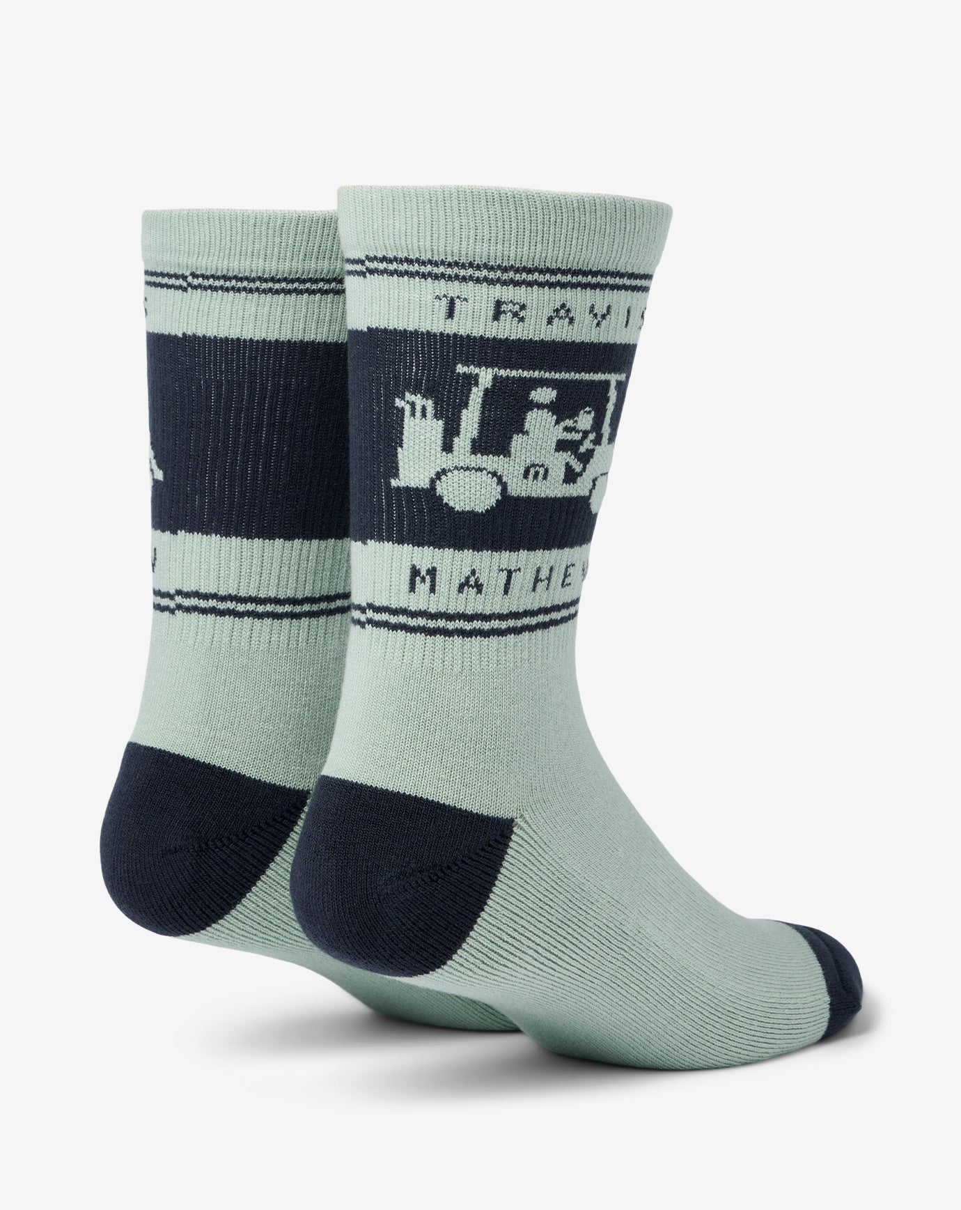 Jadeite Travis Mathew Mapes Crew Sock