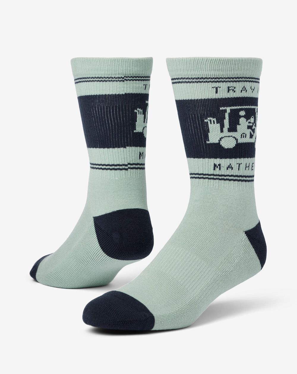 Jadeite Travis Mathew Mapes Crew Sock