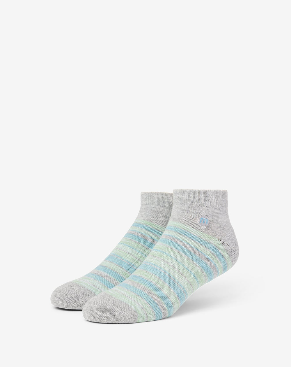 Heather Light Grey Travis Mathew River Picnic Ankle Sock