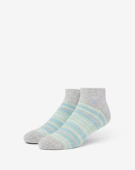 Heather Light Grey Travis Mathew River Picnic Ankle Sock