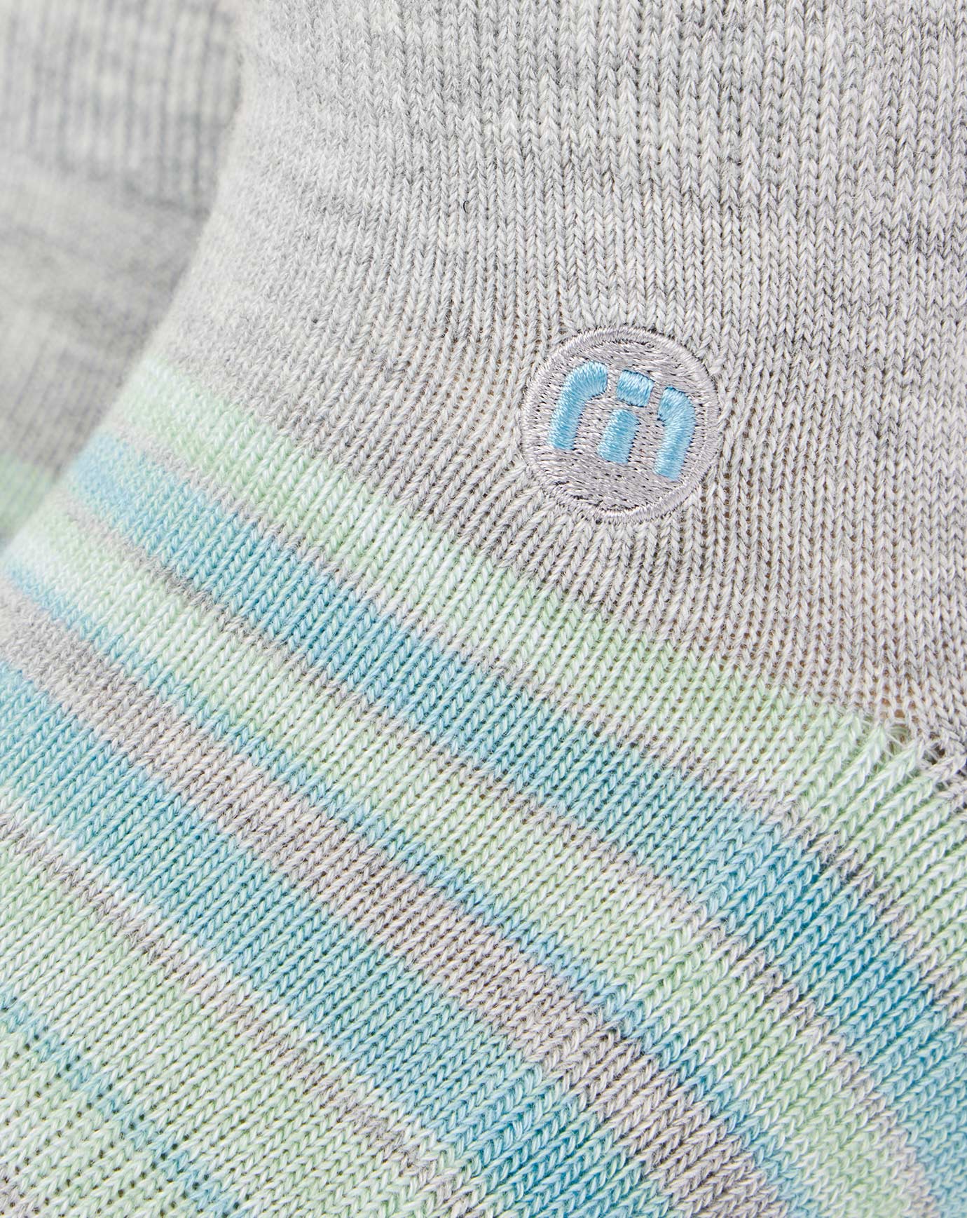 Heather Light Grey Travis Mathew River Picnic Ankle Sock