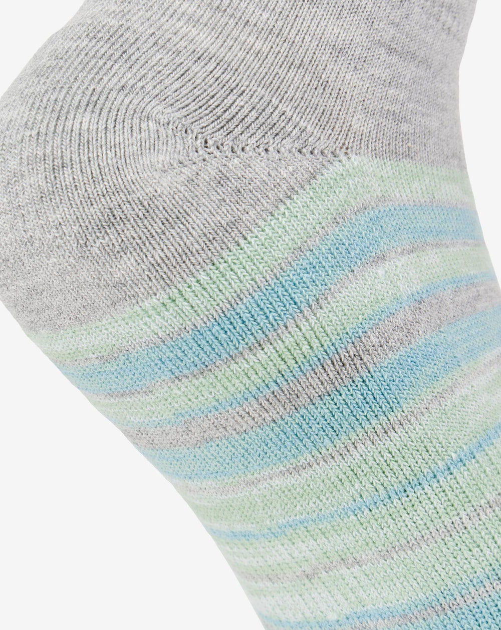 Heather Light Grey Travis Mathew River Picnic Ankle Sock