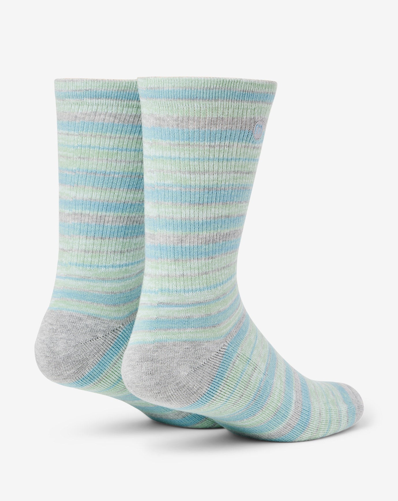 Heather Light Grey Travis Mathew River Picnic Crew Sock