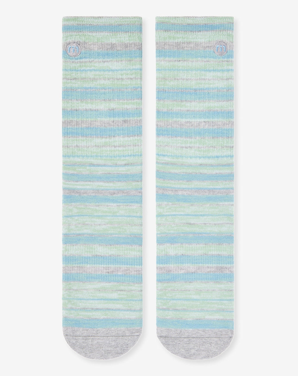 Heather Light Grey Travis Mathew River Picnic Crew Sock