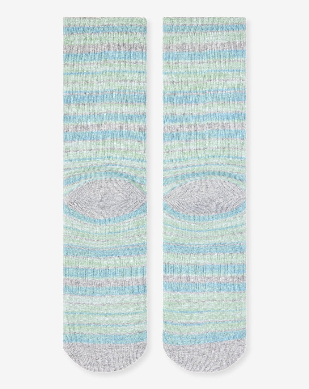Heather Light Grey Travis Mathew River Picnic Crew Sock
