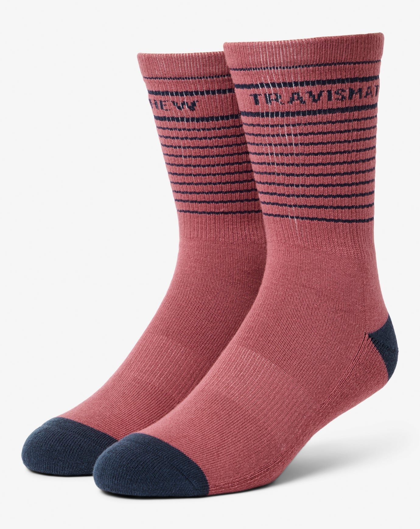 Rose Wine Travis Mathew Overall Mood Crew Sock
