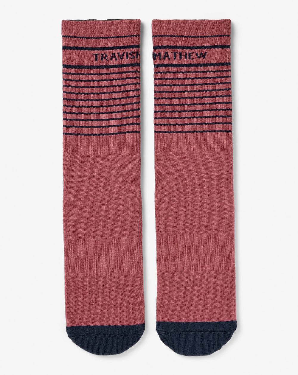 Rose Wine Travis Mathew Overall Mood Crew Sock