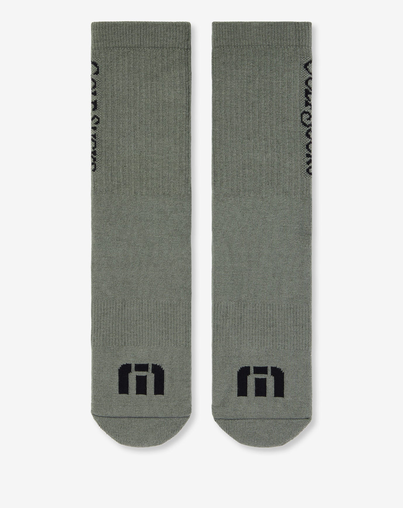 Dark Olive Travis Mathew Golf Sucks Crew Sock