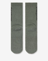 Dark Olive Travis Mathew Golf Sucks Crew Sock