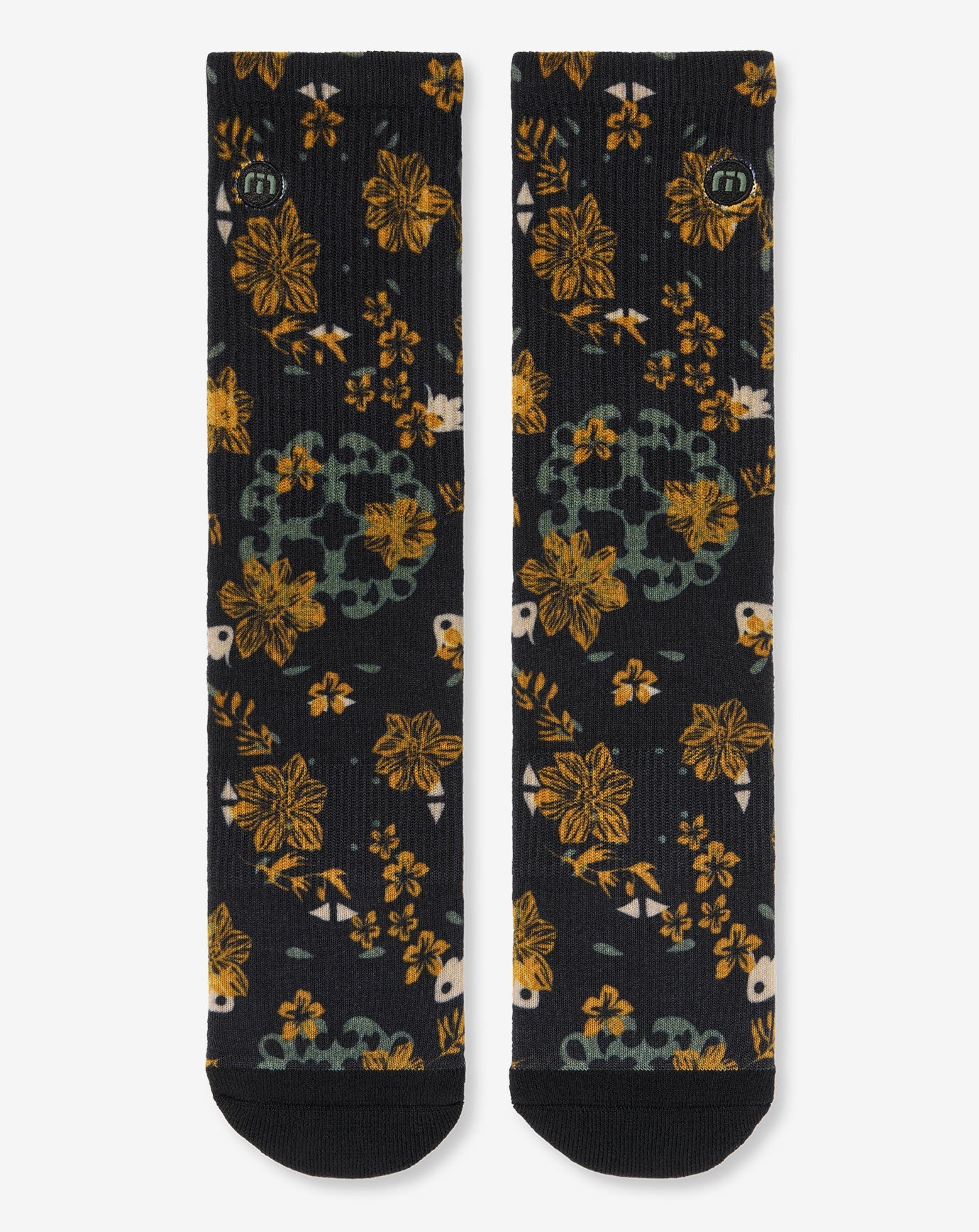 Black Travis Mathew Tapas Bar Crew Sock