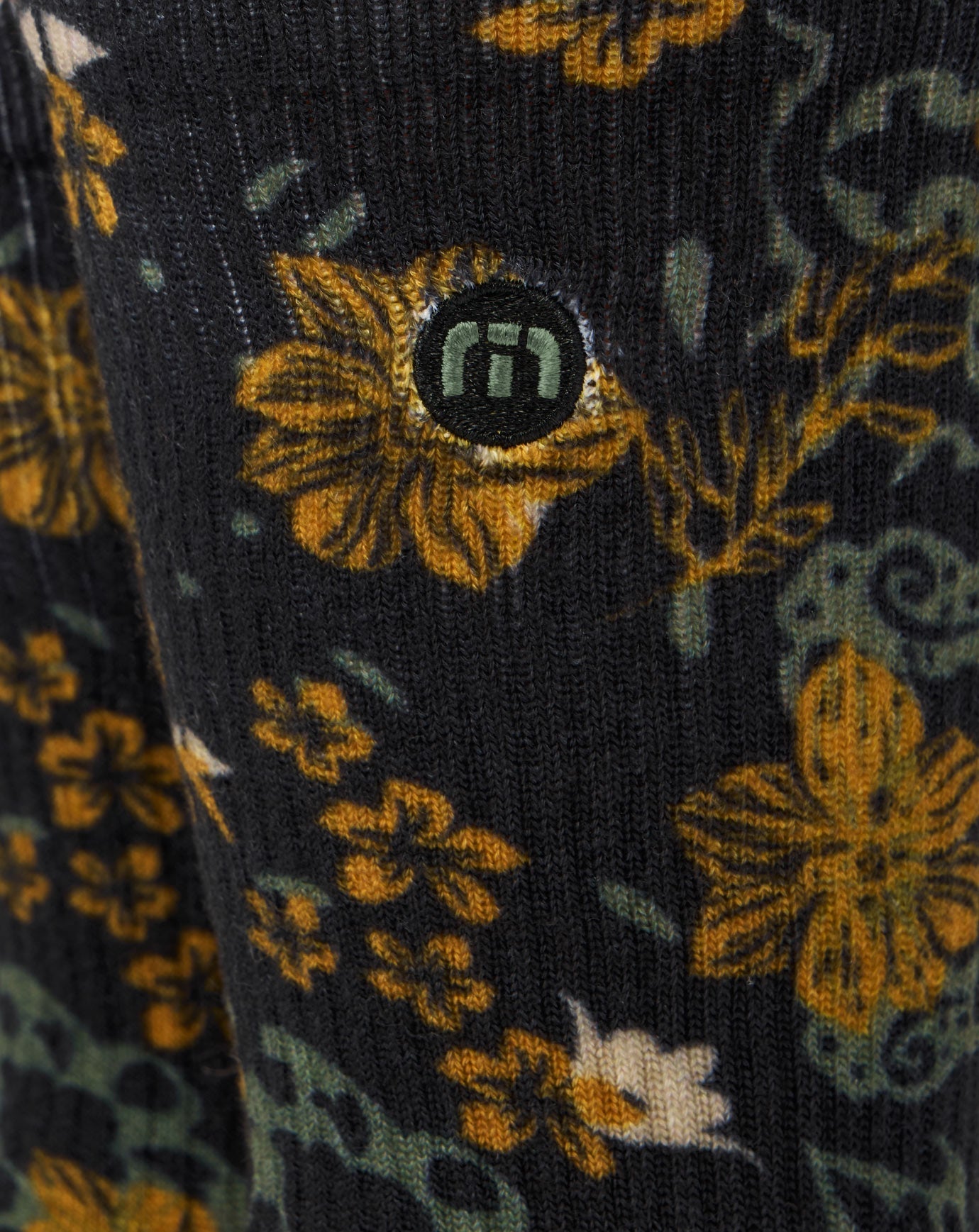 Black Travis Mathew Tapas Bar Crew Sock