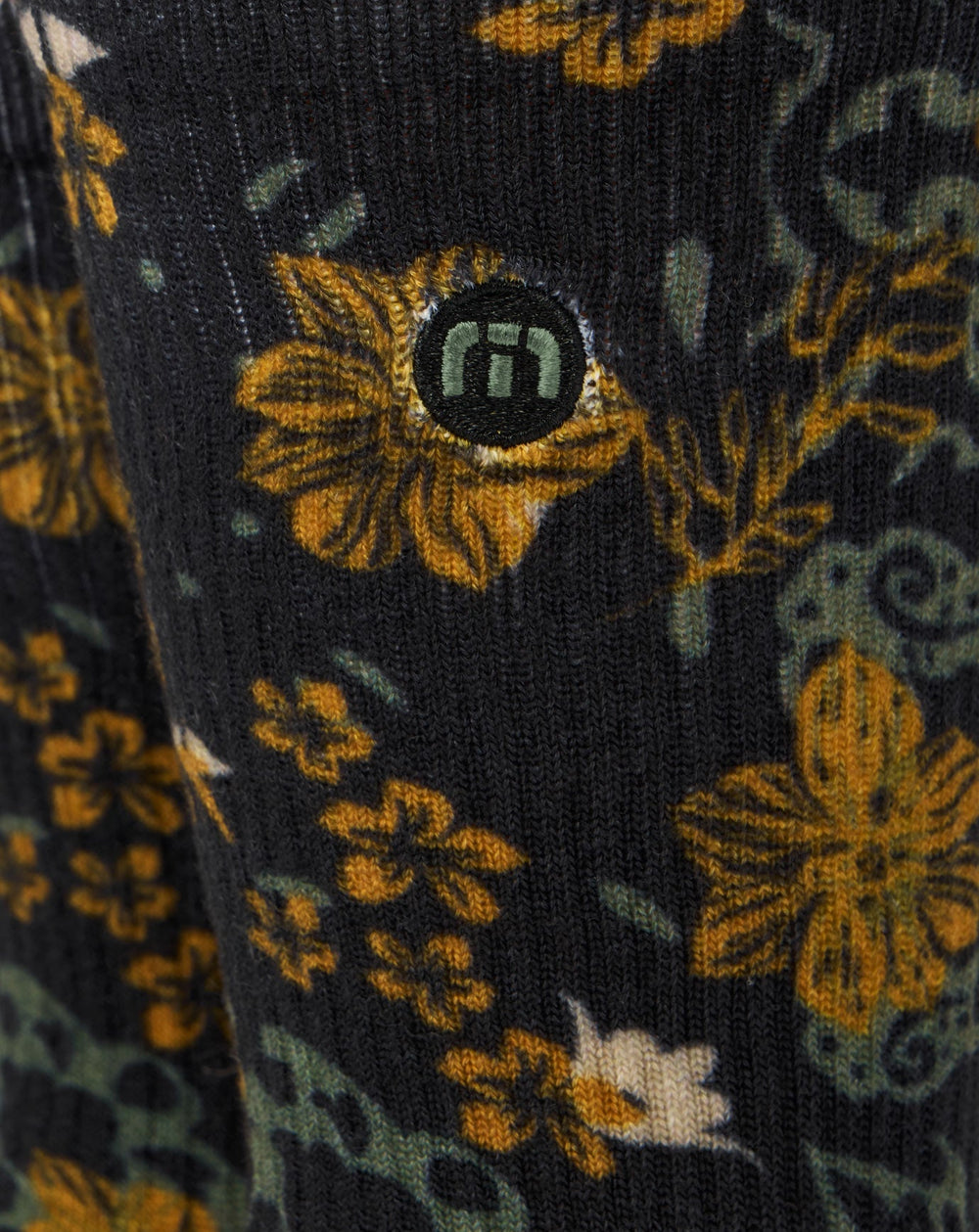 Black Travis Mathew Tapas Bar Crew Sock