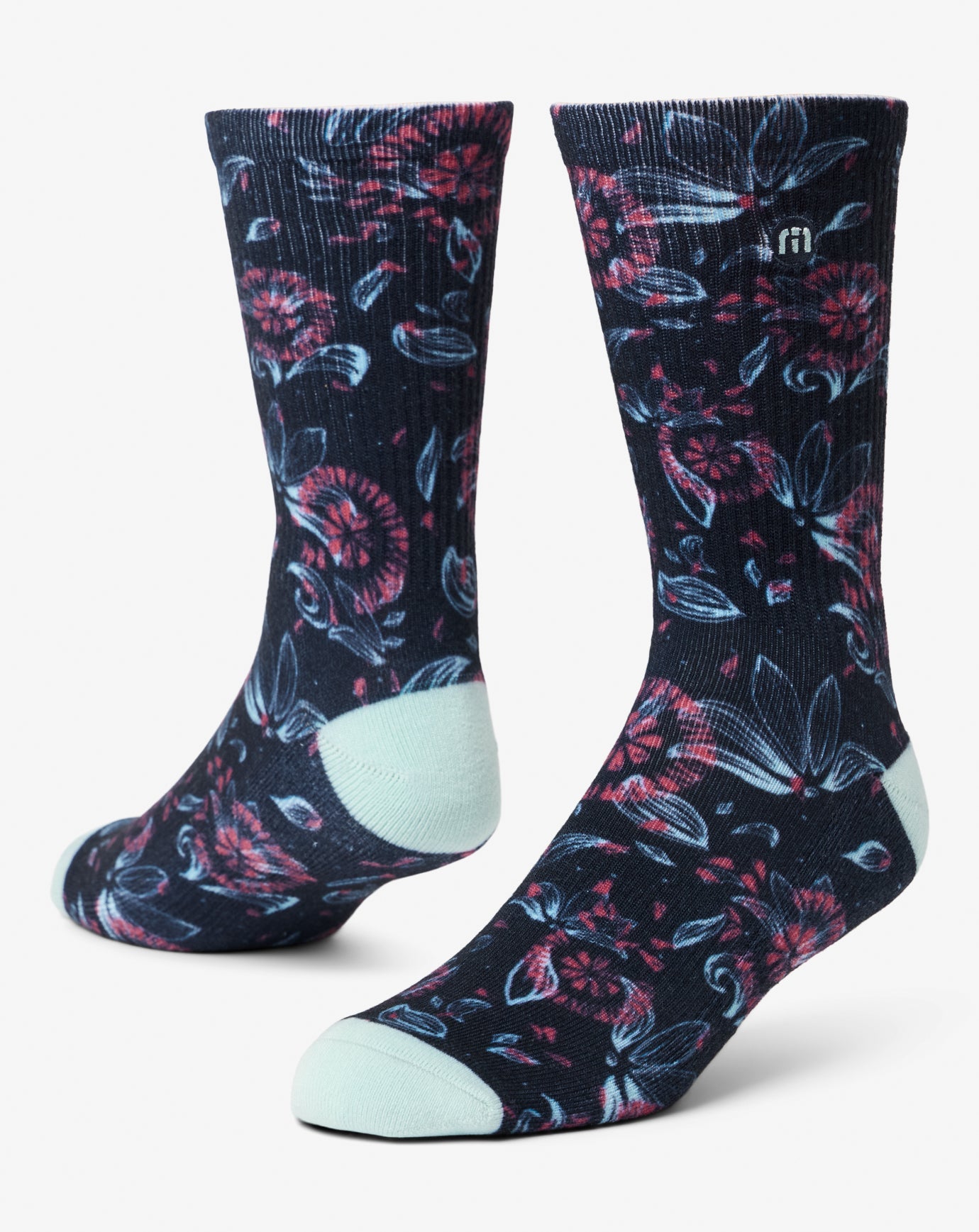 Mood Indigo Travis Mathew Flourish Crew Sock