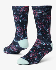 Mood Indigo Travis Mathew Flourish Crew Sock