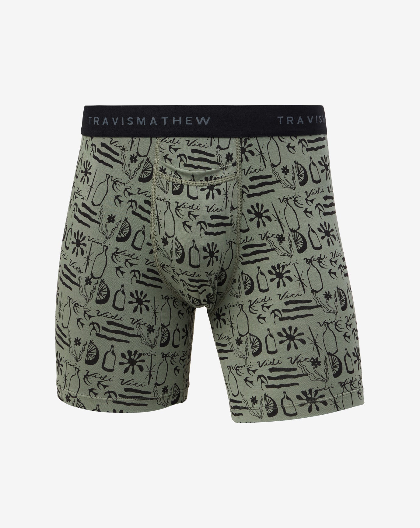 Dark Olive Travis Mathew Cabana Boxer