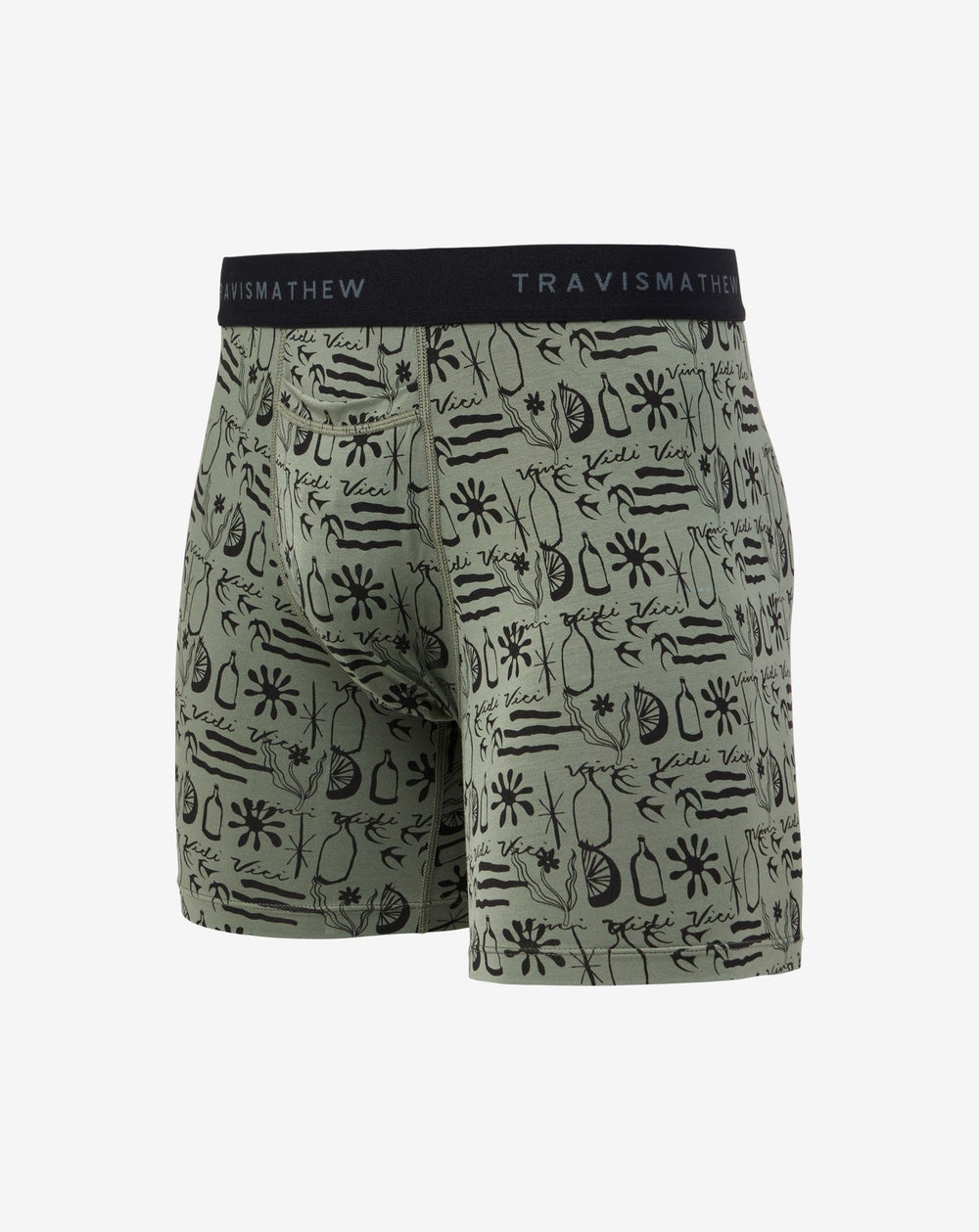 Dark Olive Travis Mathew Cabana Boxer