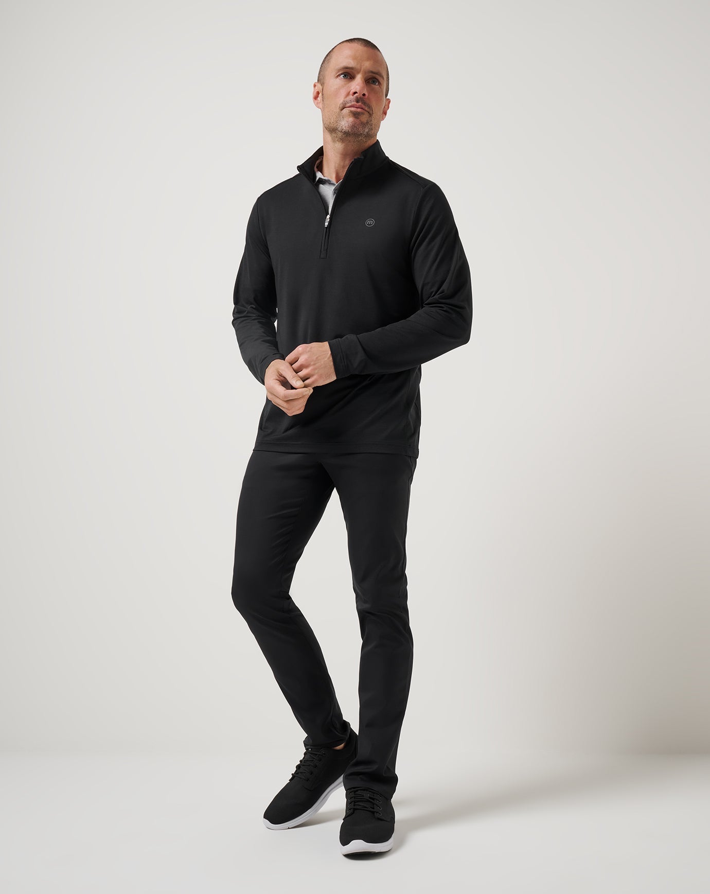 Black Travis Mathew Heater Pro Quarter Zip