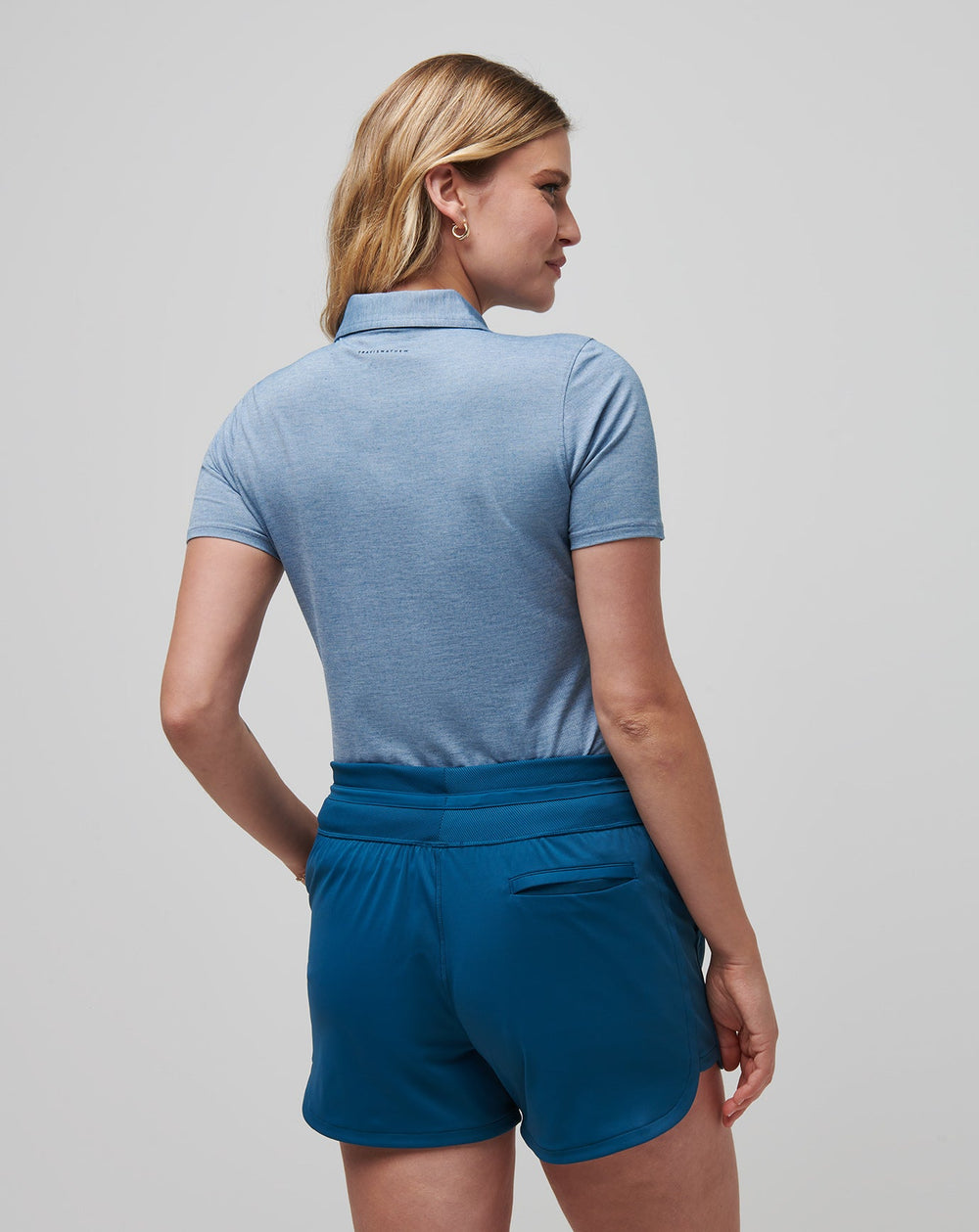 Heather Midnight Travis Mathew Featherweight Active Polo