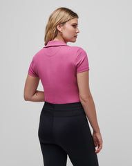 Red Violet Travis Mathew Moveknit Vneck Polo