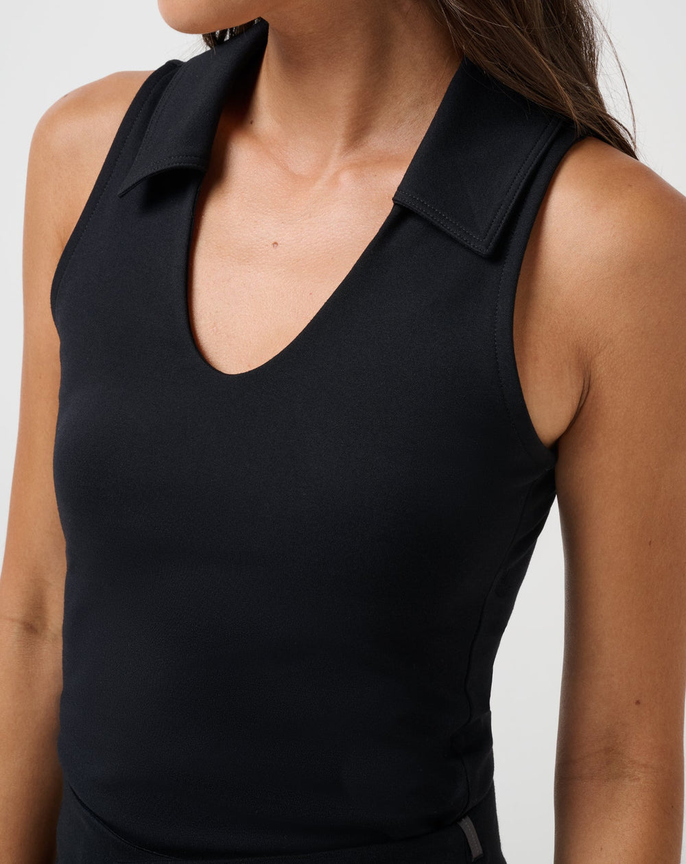 Black Travis Mathew Friday Ponte Polo