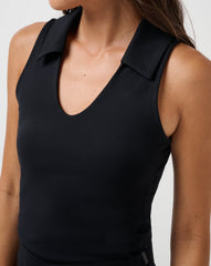 Black Travis Mathew Friday Ponte Polo