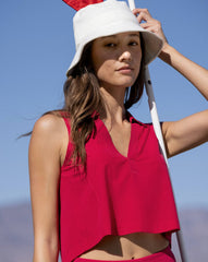 White Travis Mathew Shifting Sands Skort