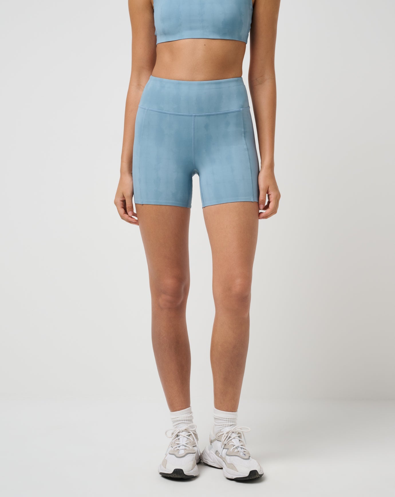 Smoke Blue Multi Travis Mathew Moveknit Bonded Short