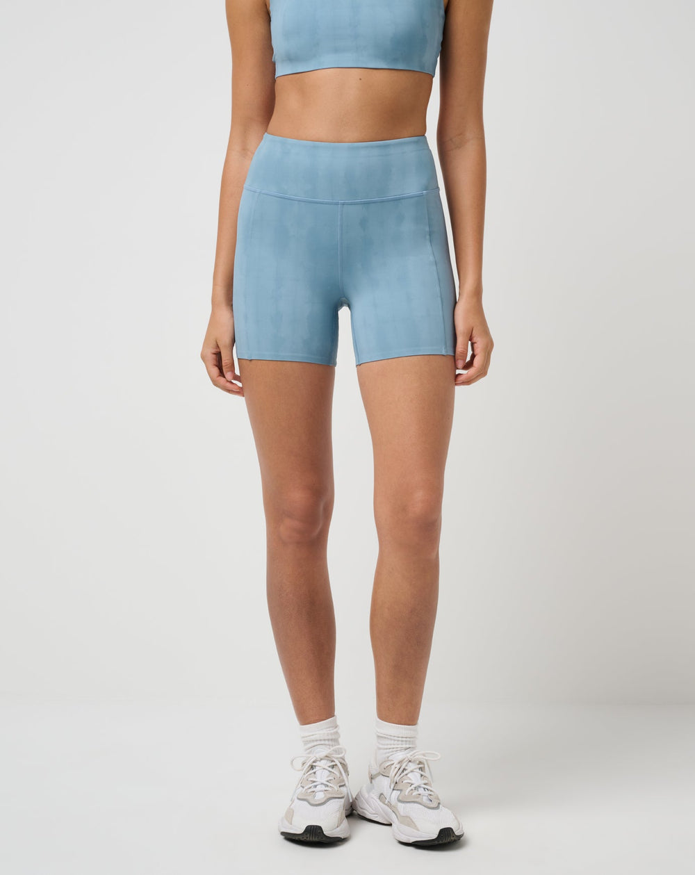 Smoke Blue Multi Travis Mathew Moveknit Bonded Short