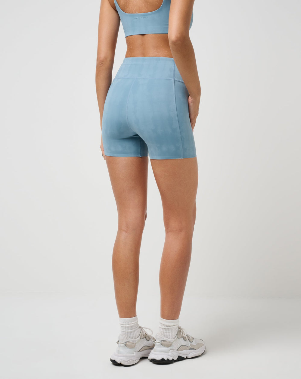 Smoke Blue Multi Travis Mathew Moveknit Bonded Short