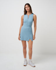 Smoke Blue Travis Mathew Sunfire Zip Dress