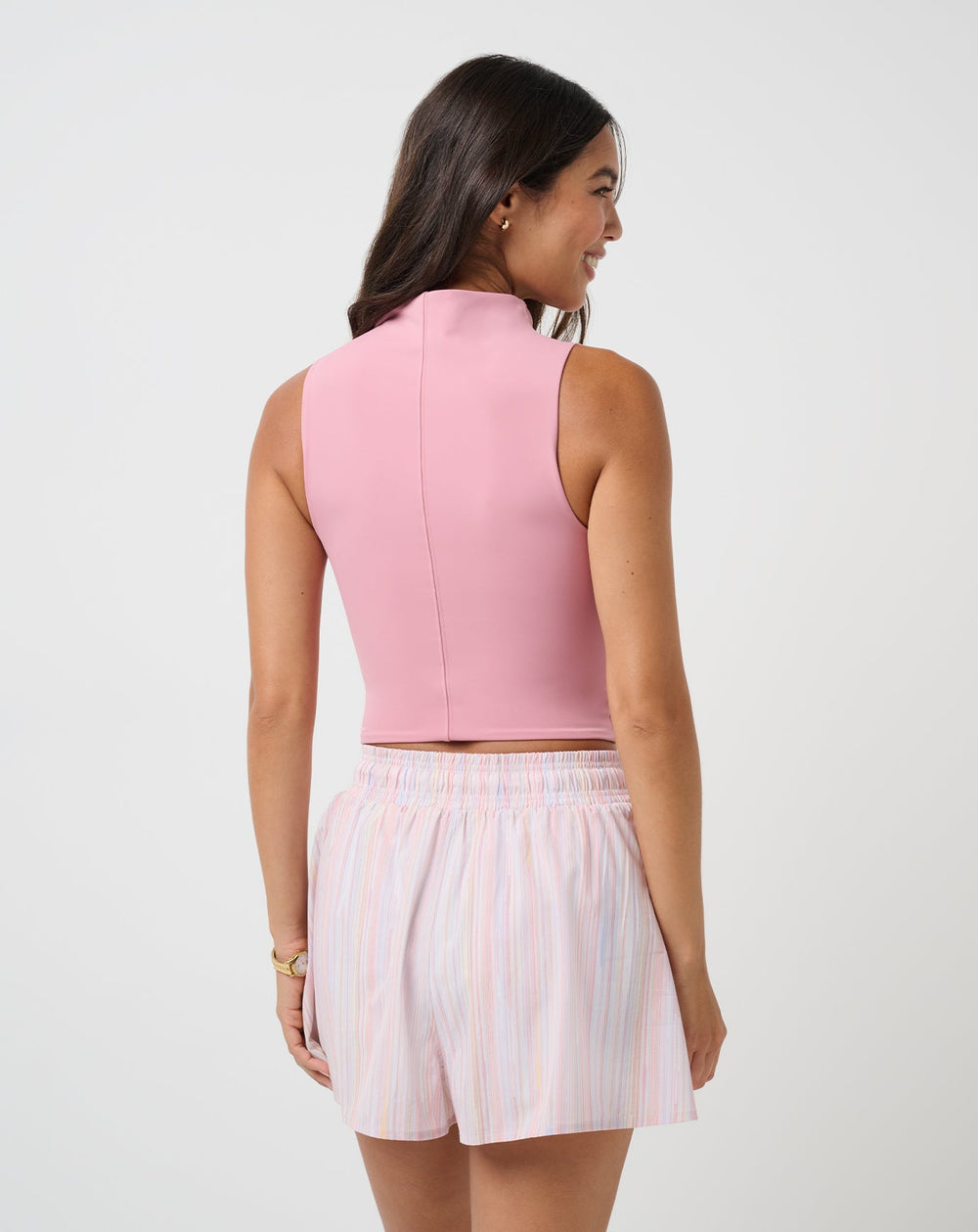 Foxglove Travis Mathew Sunfire Zip Tank