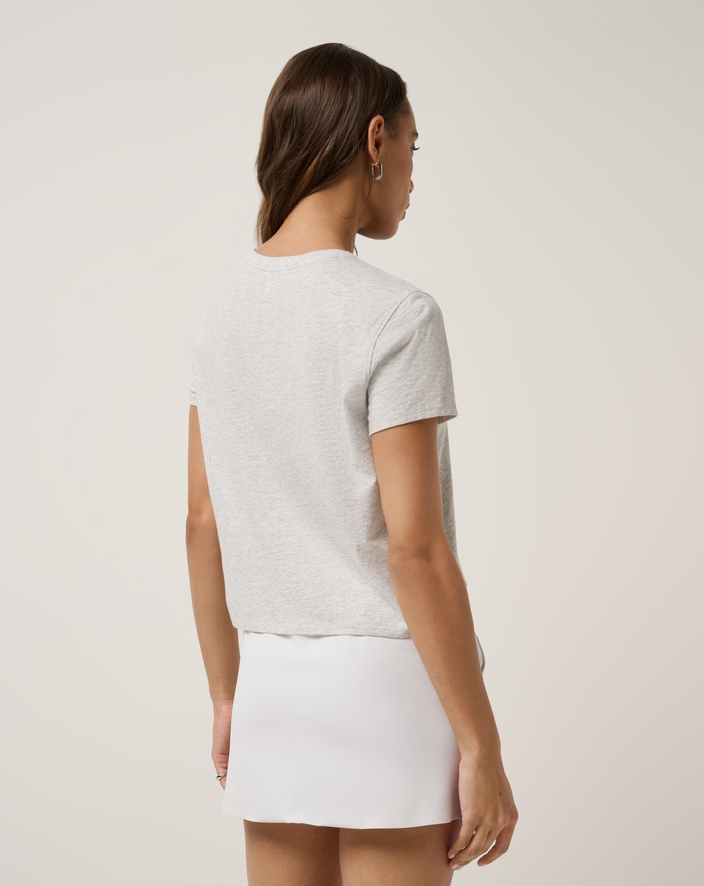 Heather Light Grey Travis Mathew Ten For Ten Graphic Tee
