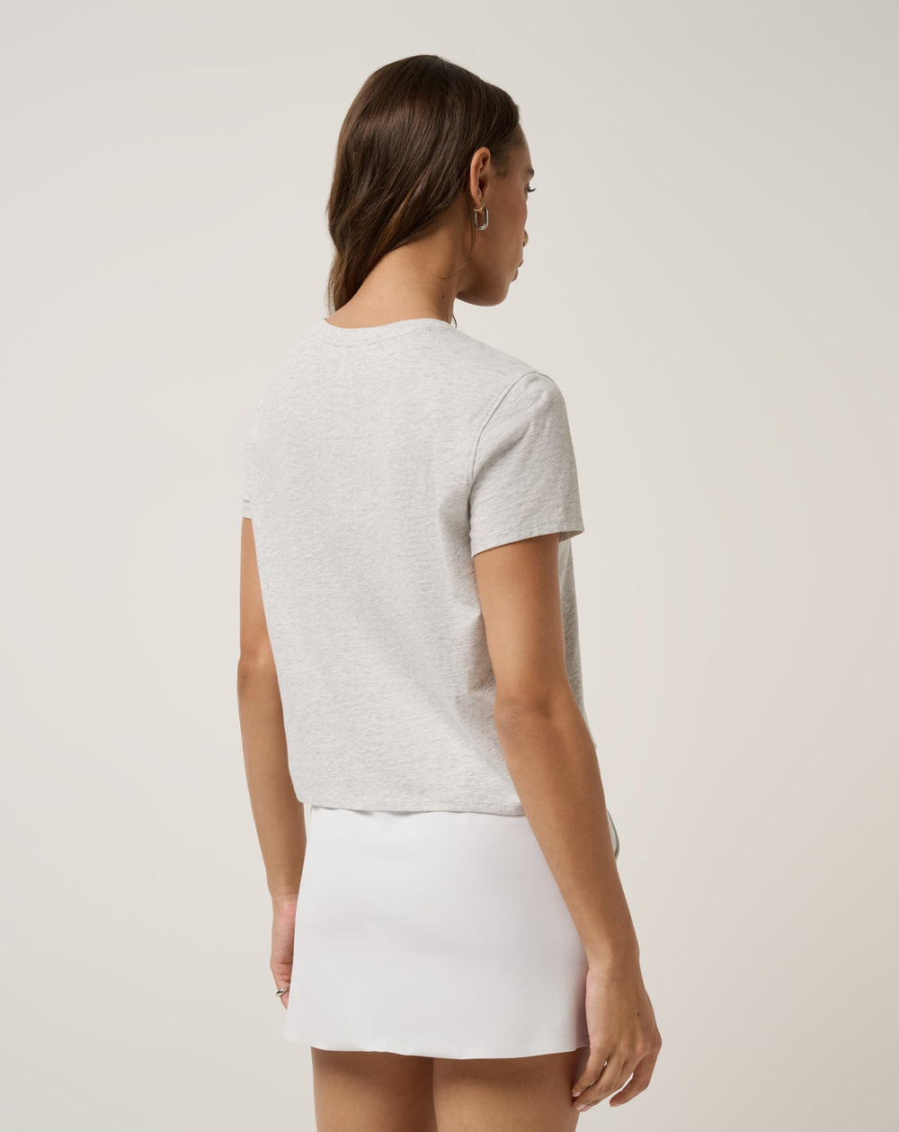 Heather Light Grey Travis Mathew Ten For Ten Graphic Tee