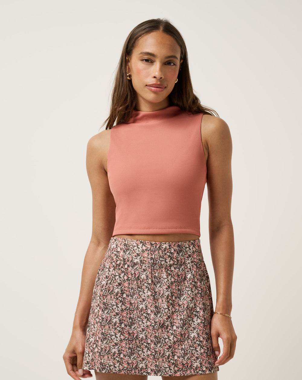 Brick Dust Travis Mathew Limitless Moveknit Sleeveless Top