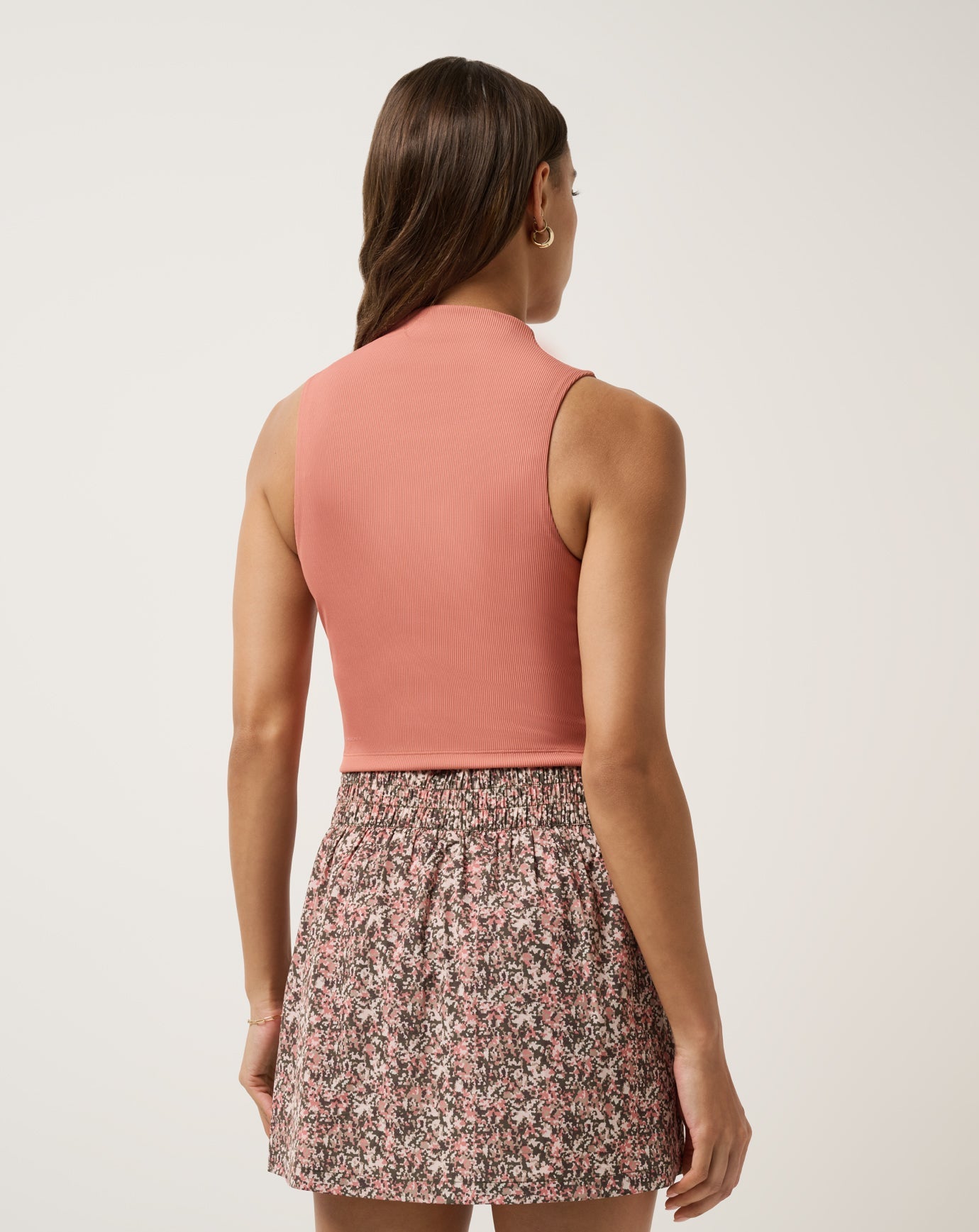 Brick Dust Travis Mathew Limitless Moveknit Sleeveless Top