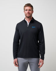 Black Travis Mathew Los Angeles Dodgers Time To Tailgate Quarter Zip